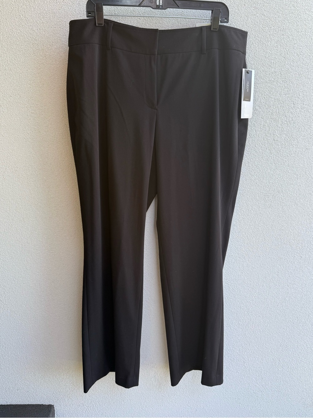 Alfani Black Flare Dress Pants for Women NWT 16W
